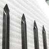 10x7 ft Steel Fence with 3 Rails, 30 Panels