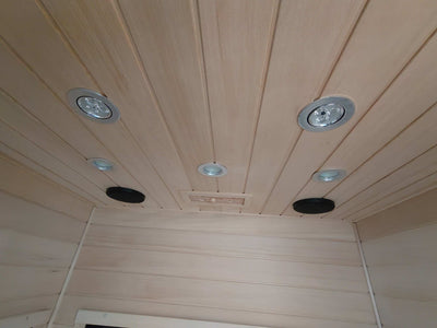 Two Person Hemlock Far Infrared Indoor Suana Room
