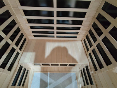 Two Person Hemlock Far Infrared Indoor Suana Room