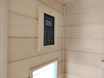 Two Person Hemlock Far Infrared Indoor Suana Room