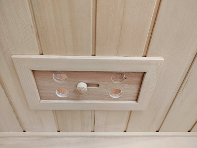 Two Person Hemlock Far Infrared Indoor Suana Room
