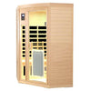 Two persons Hemlock Two-person Far Infrared Corner Indoor Sauna Room