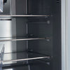 Forno Fortezza 32 Inch Left-Swing Freezer with Trim Kit, Stainless Steel, with Automatic Ice Maker