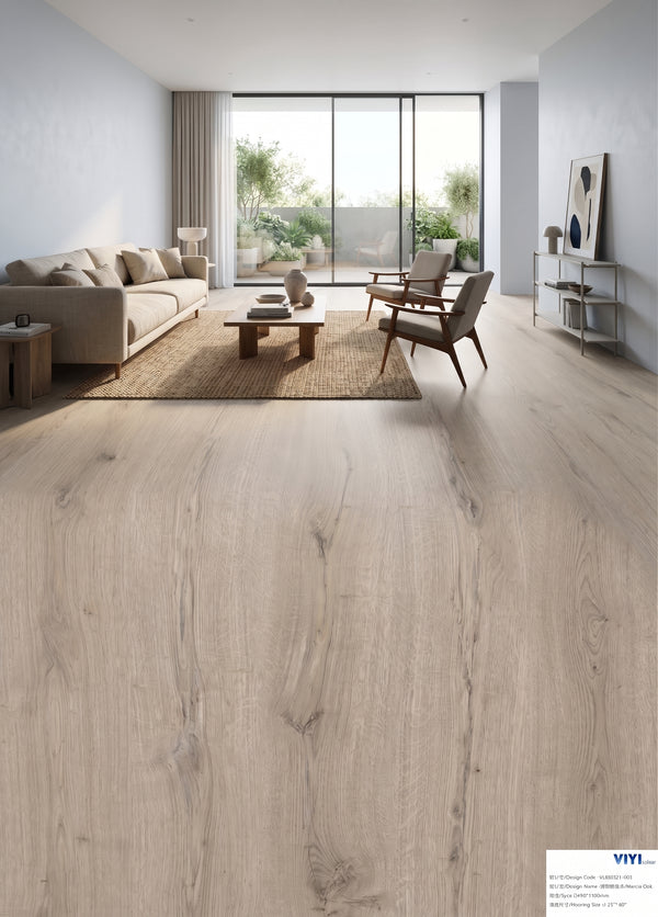 Waterproof SPC Luxury Vinyl Plank Flooring – 12-Mil Wear Layer, Click-Lock, Scratch & Stain Resistant for DIY Installation