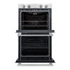 Forno Vomero 30-Inch Double Wall Oven, Stainless Steel, 10 cu.ft Total Capacity, 7100W Convection, Mechanical Controls, Self-Cleaning Function