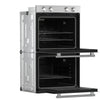 Forno Vomero 30-Inch Double Wall Oven, Stainless Steel, 10 cu.ft Total Capacity, 7100W Convection, Mechanical Controls, Self-Cleaning Function