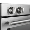 Forno Vomero 30-Inch Double Wall Oven, Stainless Steel, 10 cu.ft Total Capacity, 7100W Convection, Mechanical Controls, Self-Cleaning Function