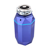 FORNO ACQUA BrightDIAMOND Amethyst 3/4HP Super Quiet Garbage Disposal Corded with Motion Sensor Cabinet Light & Pre-Wired Air Switch