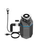 FORNO ACQUA BrightDIAMOND Black Onyx 3/4HP Super Quiet Garbage Disposal Corded with Motion Sensor Cabinet Light & Pre-Wired Air Switch