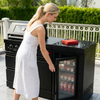 Cherylife 65-Inch 4-Burner 72,000 BTU Propane Gas Grill Island – Outdoor Kitchen with Wine Cooler, Refrigerator, Marble Countertops, Storage & Modular Design