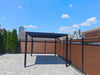 10x13 ft Aluminum Pergola Kit with Adjustable Louvered Roof