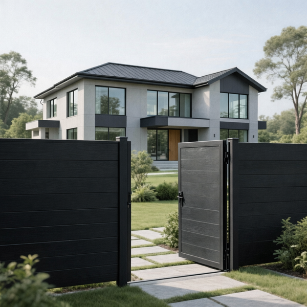 CheryLife 3 ft/4 ft. W x 6 ft. H WPC Fence Gate Single