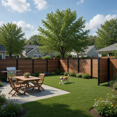CheryLife 3 ft/4 ft. W x 6 ft. H WPC Fence Gate Single