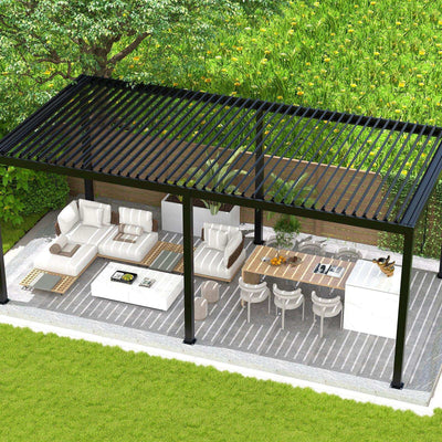 louvered pergola 8640E details - Cherylife