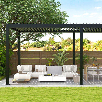 louvered pergola 8640E details - Cherylife