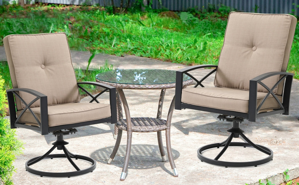 outdoor Lounge Swivel Chair on sale - Cherylife