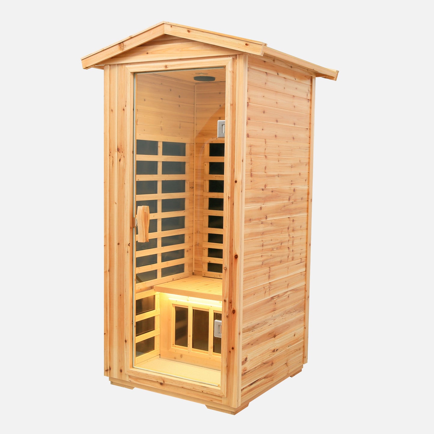 1 Person Outdoor Infrared Sauna Room - Cherylife.