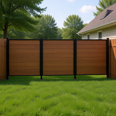 CheryLife 3 ft/4 ft. W x 6 ft. H WPC Fence Gate Single