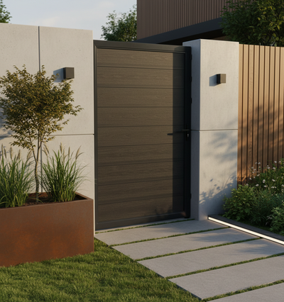 CheryLife 3 ft/4 ft. W x 6 ft. H WPC Fence Gate Single