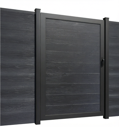 CheryLife 3 ft/4 ft. W x 6 ft. H WPC Fence Gate Single