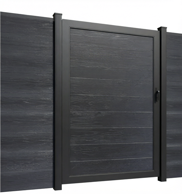 CheryLife 3 ft/4 ft. W x 6 ft. H WPC Fence Gate Single