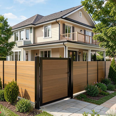 CheryLife 3 ft/4 ft. W x 6 ft. H WPC Fence Gate Single