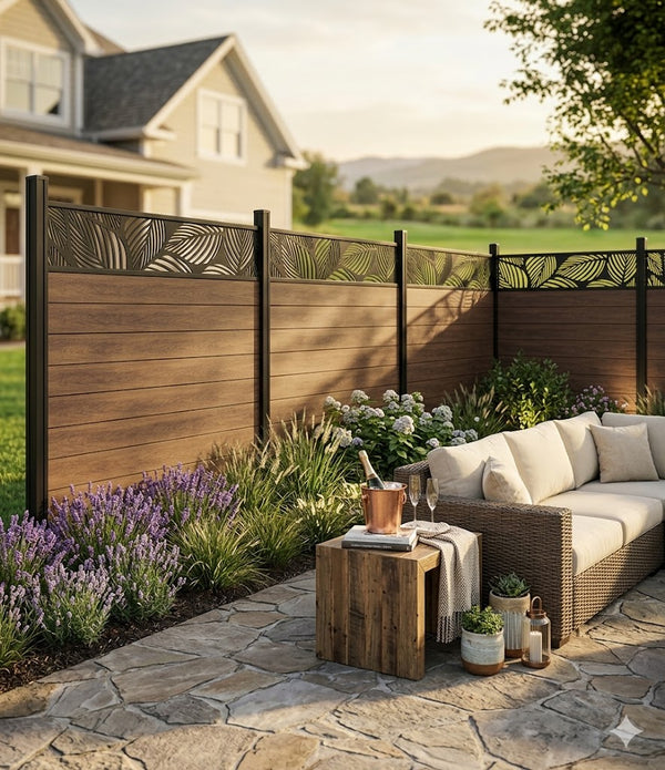 Cherylife Modern Decorative Fence Screen – Upgrade Your Fence with a Touch of Elegance