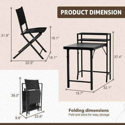 Chery Industrial Outdoor Bistro Set