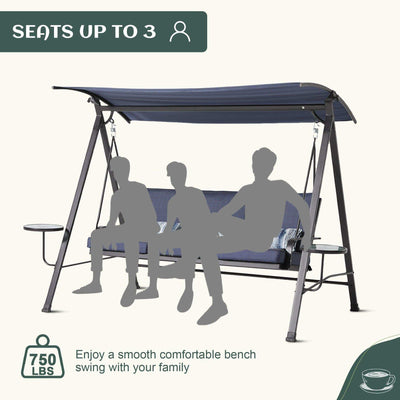 Chery Industrial Steel 3-seater Swing